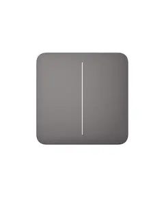 AJAX SYSTEMS Ajax SoloButton (2-gang) két kapcsolós gomb, szürke